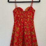 Urban Outfitters Orion Bustier Floral Mini Dress Size XS Photo 5