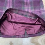 Pendleton Vtg  Wool Pencil Skirt Tartan Plaid Burgundy Womens Sz 8 Made in USA Photo 7