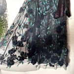 Free People NEW  Pure Heart Mini Sequin Swing Dress Fairycore Coquette XS Glam Photo 6