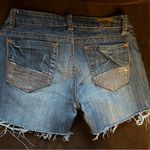 1st Kiss Skinny Sequence Front & Back Pocket Jean Shorts Sz 7 Photo 4