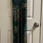 Charlie Paige green paisley floral halter maxi dress Photo 0