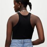 ALL SAINTS Norma Ribbed Black Bodysuit Size 2 NWT Photo 7