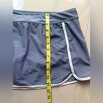 Free Country  skort size XL /16  sport swim button gray white stretch Photo 5