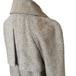 70s Vintage Stone Brown Tweed Cape Style Trench Coat Womens Small/Medium USA Size undefined Photo 10