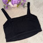 Aerie Offline Black Ribbed Bra Top Photo 10