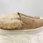 Boutique fur lined slip on sneaker sz 6.5. Photo 0