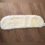 Sissily Designs Soft Ivory White Faux Fur Shawl Wrap NEW Photo 1