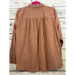 J.Jill Women's  Corduroy Shirt Size M Brown Photo 9