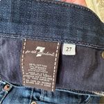 7 For All Mankind Straight Leg Jeans Low Rise Women's Size 27 USA Photo 7