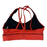 Zyia women's size medium Red Sports Bra with Criss-Cross Straps heart back Photo 1