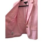 Ann Taylor Women's Business Suit Set Size 2 LINEN BLEND IN PASTEL PINK Photo 7