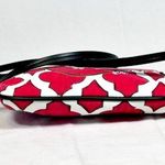 Brighton Love Dove Canvas Leather Tassel Red Bird Pouch Crossbody Bag  Photo 6