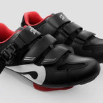 Peloton  original black cycling shoes with red accents size 40 US size 9 women Photo 0