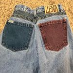 Zena Blue Straight Leg Jeans Classic Style Size 2 Photo 4