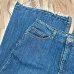 Lee | Denim Jeans Heritage A-line Wide Leg Cropped Raw Hem | Size 18 Photo 4