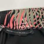 White House | Black Market Wide Leg Crop Leaf Print Pants Sz 4 Photo 6