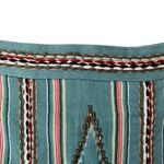 Alice + Olivia Riley Navajo Aztec Beaded Embroidery Sage Green Mini Skirt size 8 Photo 5