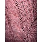 Banana Republic EUC Women’s Cable Knit Sea Coral Pullover Vest Size Large Photo 4