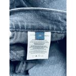 Citizens of Humanity Women Straight & Pencil Midi Skirt 29 Blue Denim Front Slit Photo 5