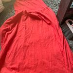 Anthropologie  Sundry Women’s Mix Media Tank Maxi Dress Tangerine Size M Photo 2