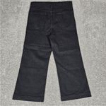 Sam Edelman NEW  Women's Jeans Codie High Rise Wide Leg Ankle Black Denim Sz 33 Photo 2