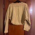 Urban Outfitters  golden yellow Textured Button-Up Top Photo 1