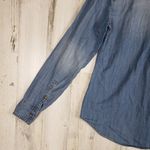 Urban Outfitters Staring At Stars  Chambray Denim Embroidered Top Women's Small Photo 14