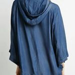 Forever 21 NEW  Contemporary Hood Casual Jacket Dark Denim Women's US Size Small Photo 2