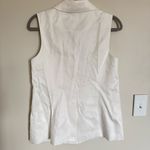 Elie Tahari  NWT Sky White Blazer Vest Top Jacket Women’s Size M / S Photo 8
