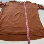 Athleta Cozy Karma Rust Brown Long Sleeve Sweatshirt Women’s Small Petite Photo 4