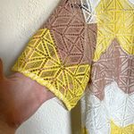 NWT Gilli Lace Top Yellow Photo 1