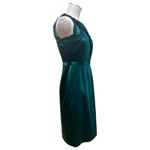 Elie Tahari Silk Sleeveless Mini Dress Green 6 Photo 4