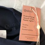 Quince Womens Ultra-Soft Performance Legging 25" Inseam Crop Navy Blue XS Photo 4