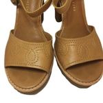 Marc by Marc Jacobs Tan leather platform heels Sz 39 Photo 2
