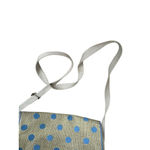 CATH KIDSTON Blue Polka Dot Crossbody Satchel Bag Photo 8
