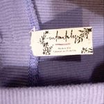 Free People Small Purple Ribbed Cold Shoulder One Piece Snap Sleeveless Bodysuit Photo 2