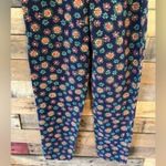 Esprit  Navy‎ Floral Pants Size 3/4 Photo 8