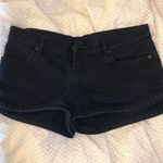 Hurley Black Jean Shorts Photo 3