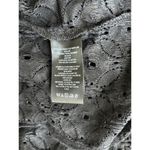 Kimchi Blue UO High Neck Black Lace Flower Detail Midi Dress Size M Photo 13