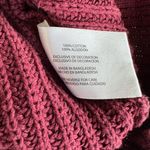 Gap Burgundy Wine Red V Neck Cotton Cardigan Sweater Size Large Photo 5