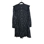 Magali Pascal Anie Dress in Onyx Sz. M/8 Black Size M Photo 7