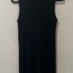 LNA  Black Ribbed Choker Mini Dress, Size XS Photo 6
