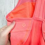 Lululemon  Women's Size 4 Coral Orange Halter Power Up Tank Athletic Yoga Spandex Photo 1