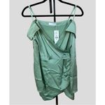 Jonathan Simkhai Edna Off the Shoulder Mini Dress Size 4 Green Photo 2