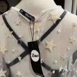 Boohoo STAR MESH MAXI BEACH KIMONO COVERUP SIZE L NWT Photo 7