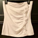 White House | Black Market  white strapless top. NWT Photo 0