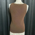 Jones New York 🌼💙 Brown Tank Top Photo 1