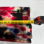 Milly Taylor Warp Graffiti Bold Print Cap Sleeve Fitted Dress Womens 8 *Read Photo 7