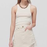 Urban Outfitters BDG Roxi Destructured Denim Mini Skirt NWT Size S Photo 3