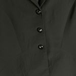 Maggy London Retro Women's Black Modern Shawl Collar Blazer Jacket 4P Photo 2